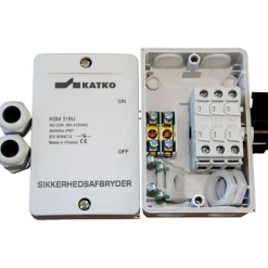Discount KSM316U sikkerhedsafbryder M20, , 16A Industrimateriel|Sikkerhedsafbrydere & Nødstop