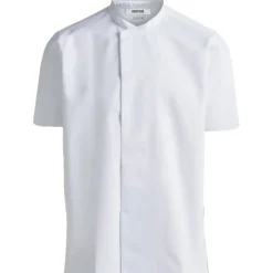 Discount kokkejakke med korte ærmer, hvid, tr. Jakker & Veste