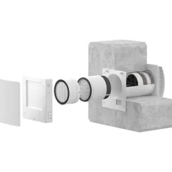 New Klimabrands Vega Flow Silent Pro ventilator, Varmegenvinding
