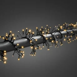 Discount Cluster udendørs lyskæde, 960 ravfarvede lys, 7,2 meter Udendørs Julelys