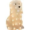 Clearance hund Tilbud|Julepynt Med Lys