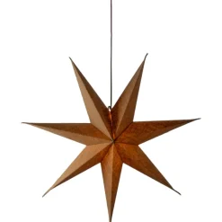 Discount julestjerne med lys, 60 cm, Tilbud|Julestjerner Med Lys