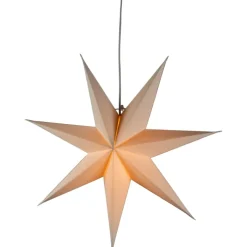 Discount julestjerne med lys, 60 cm, Julestjerner Med Lys