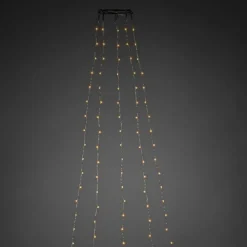 juletræskæde, 300 ravfarvede lys, 3 meter Juletræslys