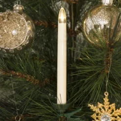 New juletræslys, 5 stk, 16 cm, forlængersæt Juletræslys