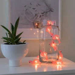 Sale lyskæde, batteri, flamingo Lyskæder