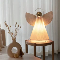 Online papirengel, Julepynt Med Lys