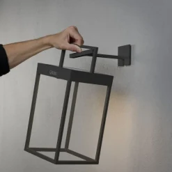 Outlet Portofino genopladelig & solcelle bordlampe, Udendørs Bordlamper|Solcellelamper