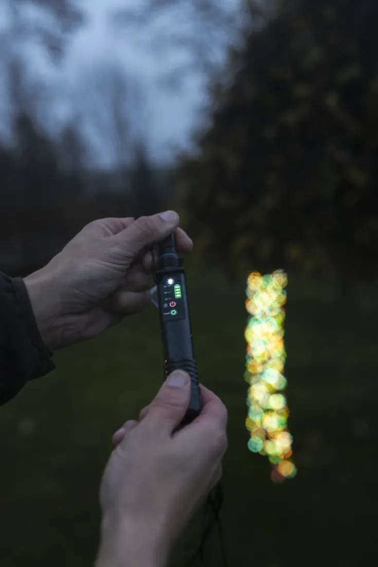 Online powerbank til lys Julepynt Med Lys