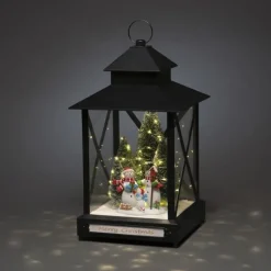 Hot snekugle, snemænd Julepynt Med Lys