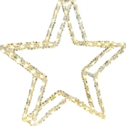 New stjerne med lys Julepynt Med Lys