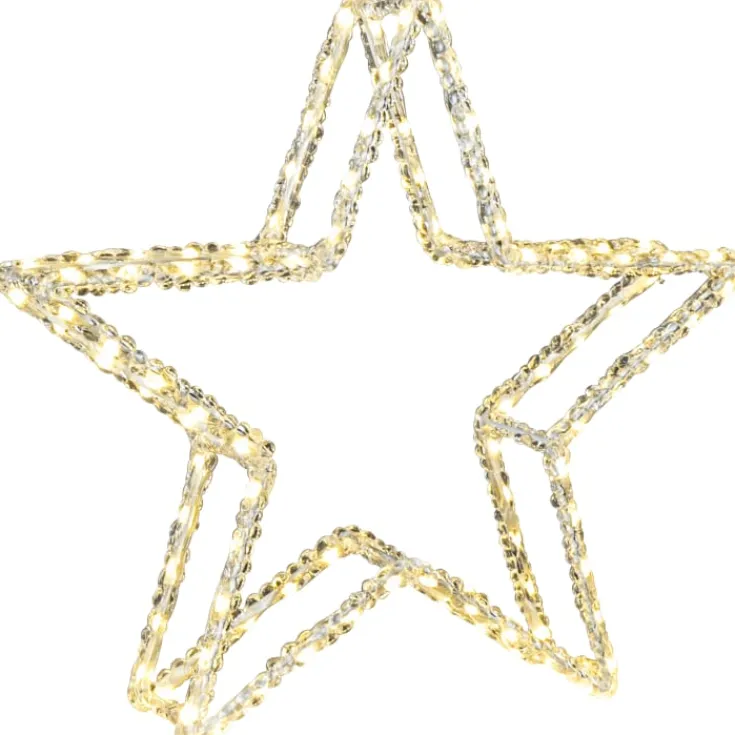 New stjerne med lys Julepynt Med Lys