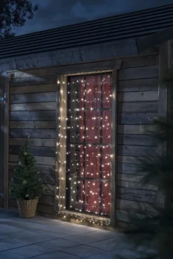 Clearance udendørs lysgardin, 208 Udendørs Julelys