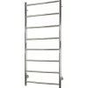 Outlet Polaris håndklædetørrer, el, 50x120 cm,poleret rustfrit stål Håndklædetørrer