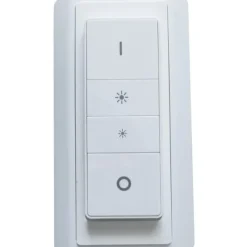 Best indsats til Philips Hue V1 dimmer med LK Opus 66 ramme, hvid Rammer