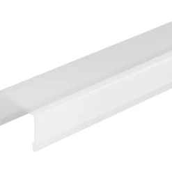 Discount dækskinne til bred aluprofil 1, klar, 1 meter Led Skinner|Ledvance