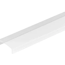 Outlet dækskinne til medium aluprofil 3, speciel aluprofil 1, flad aluprofil 3 og 4, klar, 2 meter Led Skinner|Ledvance