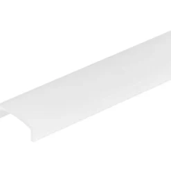 Outlet dækskinne til speciel aluprofil 1, flad aluprofil 3 og 4, 1 meter Led Skinner