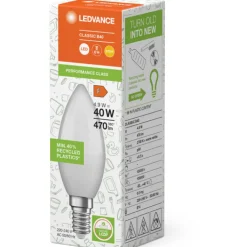 Online E14 kertepære, 2700K, 4,9W Ledvance