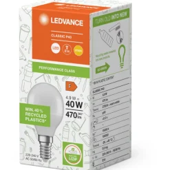 Hot E14 kronepære, 2700K, 4,9W Ledvance