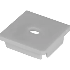 Clearance endestykke for bred aluprofil 3, med hul, 2-pak Led Skinner|Ledvance