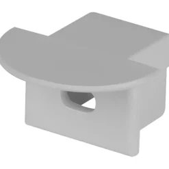 endestykke til medium aluprofil 1, med hul, 2-pak Led Skinner|Ledvance