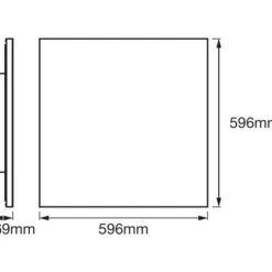 Hot Smart+ Wifi Planon LED panel, justerbar hvid, 60x60 cm Tilbud|Ledvance