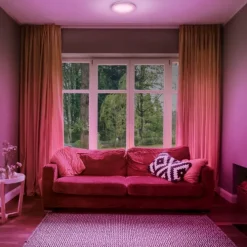 Sale Smart+ Wifi Planon plafond, farveskift + hvid, Ø30 cm Indendørs Belysning