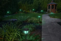 Sale Smart+ Wifi solcelle bedlampe, farveskift + hvid, 0,15W Solcellelamper|Udendørs Belysning