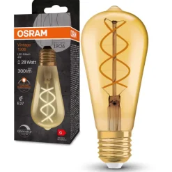 Clearance Vintage 1906 E27 edisonpære, 2000K, 4W Led Pærer