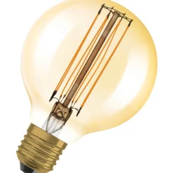 Online Vintage 1906 E27 globepære, 2200K, 8,8W, Ø8 cm Ledvance