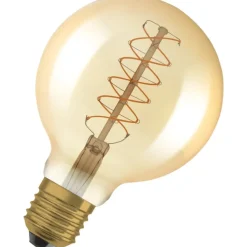 Discount Vintage 1906 E27 globepære, 2200K, 4,8W Ledvance