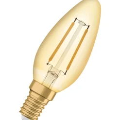 Vintage 1906 E14 kertepære, 2400K, Led Pærer