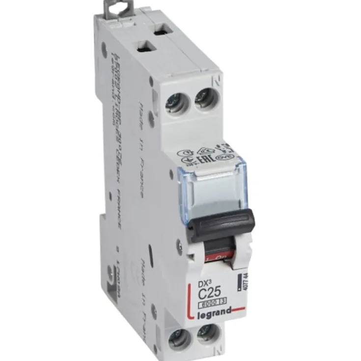 Best DX3 automatsikring kl. C, 1P, Tavlekomponenter