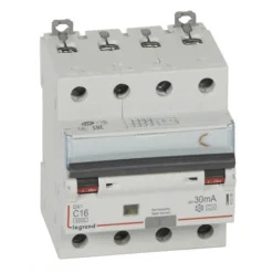 Outlet DX3 HPFI kombiafbryder 4P 30 mA, Tavlekomponenter
