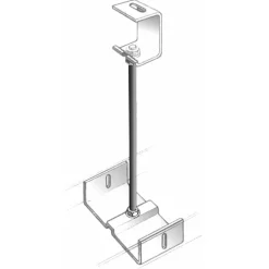 New MGS-E gevindstang for gitterbakke, 10x1000 mm Gitterbakker
