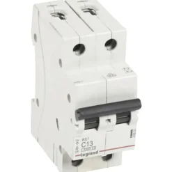 Clearance RX3 automatsikring kl. C, 2P, Tavlekomponenter