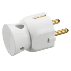 Clearance schuko vinkelstikprop, jord Stikpropper