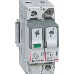 Best transientbeskyttelse type 2 1P+N, 20kA Tavlekomponenter
