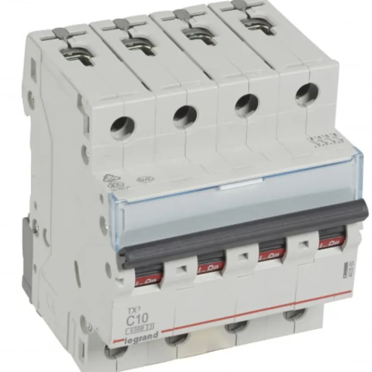 Discount TX3 automatsikring kl. C, 4P, Tavlekomponenter