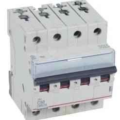 New TX3 automatsikring kl. C, 4P, Tavlekomponenter