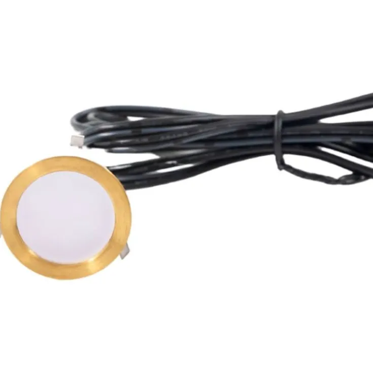 Clearance Light By Juhl Cosmos nedgravningsspot, messing Udendørs Spots