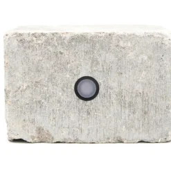 Online Light By Juhl holmegaardsten kantblok med Cosmos , 14x21x14 cm, grå Udendørs Spots