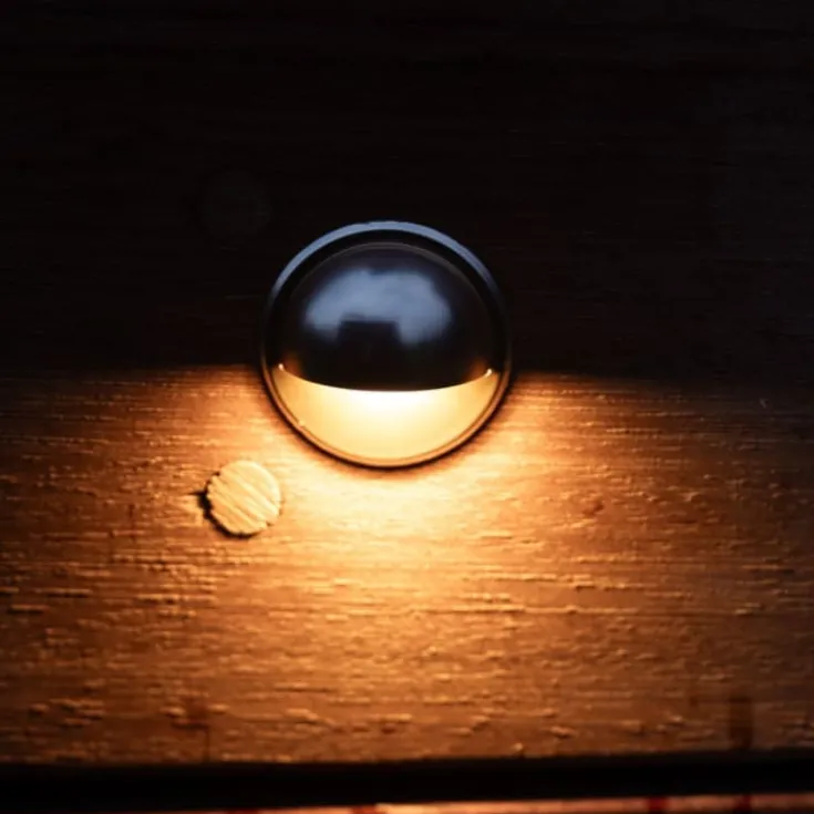 New Light By Juhl Saga trappespots til indbygning, sølv Udendørs Spots