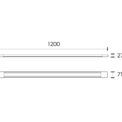 Outlet Advantage lysarmatur, 36W, Led Armaturer