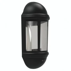 Sale Lantern Half udendørs væglampe med sensor Udendørs Væglamper