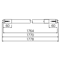 Discount T8 lysstofrør, 12W/24W, Tilbud|Lysstofrør
