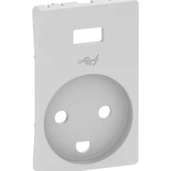 Best LK Fuga afdækning for stikkontakt med USB med jord, Fuga Tangenter|Tangenter & Afdækninger