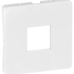 Online LK Fuga afdækning for 1xRJ11 (6/6), 1 modul, hvid Fuga Tangenter|Tangenter & Afdækninger