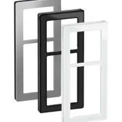 Clearance LK Fuga Pure 66 designramme, 2,5 modul, hvid Rammer|Fuga Rammer